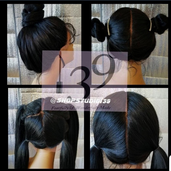 360 human hair full lace wig